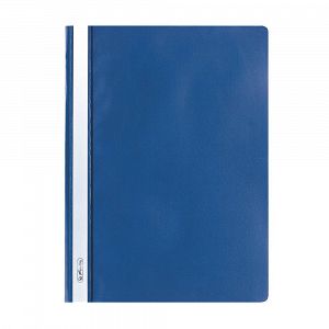 HERLITZ Flat File A4 PP Blue, 10pcs Package