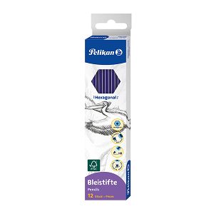 PELIKAN Pencil HB with Eraser 0.7mm - 12pcs Package