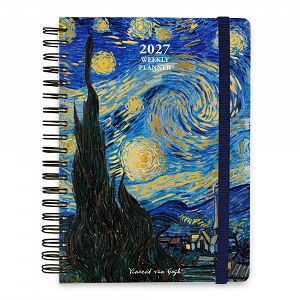 Ημερολόγιο 2027 Εβδομαδιαίο 15Χ21/A5 VAN GOGH