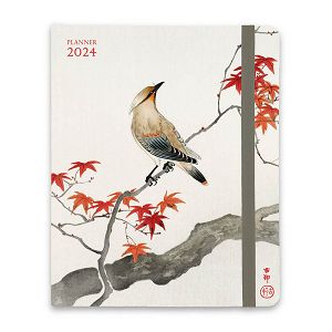 Premium Weekly Diary 2023/2024 17 Months 16.5x20cm JAPANESE ART by Kokonote