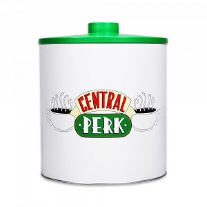 Tin Biscuit Barrel 18cm FRIENDS Central Perk