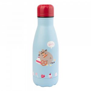 Metallic Bottle Hot&Cold 260ml PUSHEEN Purrfect Love Collection
