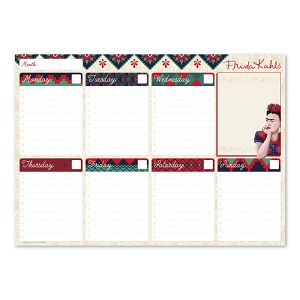 Weekly Planner Notepad A4/21Χ29 cm FRIDA KAHLO Surrealism Collection