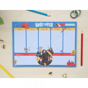 Weekly Planner Notepad A4/21Χ29cm HARRY POTTER 01