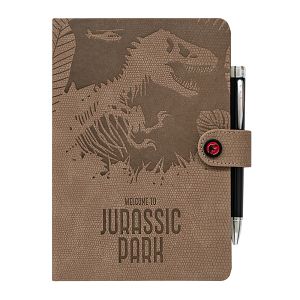 Premium Notebook with Light Pen A5 JURASSIC PARK