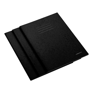 COVER Exercise Notebook A4/21Χ29 50sh 10pcs Black