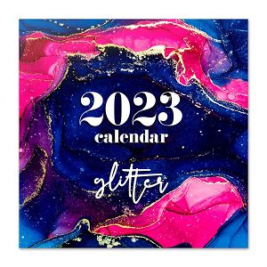Wall Calendar 2023 30X30cm GLITTER