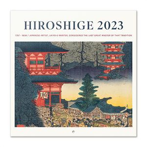 Wall Calendar 2023 30X30cm JAPANESE ART Hiroshige