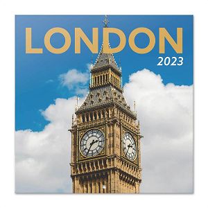 Wall Calendar 2023 30X30cm LONDON