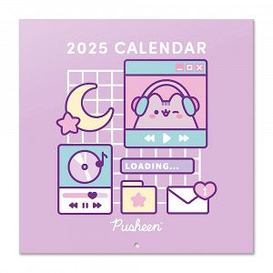 Wall Calendar 2025 30X30cm PUSHEEN