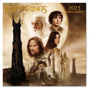 Wall Calendar 2025 30X30cm THE LORD OF THE RINGS