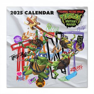 Wall Calendar 2025 30X30cm NINJA TURTLES (Anime Collection)