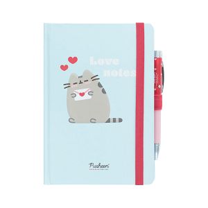 Premium Notebook PU A5 96 Sheets 100gr. PUSHEEN PURRFECT LOVE
