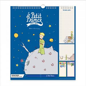 Wall Calendar/Planner 2024/2025 30X34cm THE LITTLE PRINCE