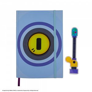 Premium Hardcover PU Notebook A5 BRAWL STARS Rico