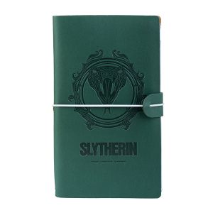 Synthetic Leather Soft Cover Travel Notebook 12X20 HARRY POTTER Slytherin