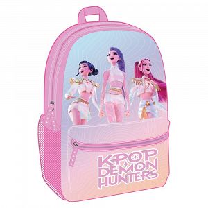 Junior Τσάντα Πλάτης με Θήκη K-POP DEMON HUNTERS Golden 32Χ27Χ10