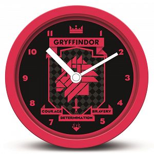 Alarm Clock 13cm HARRY POTTER Gryffindor Emblem
