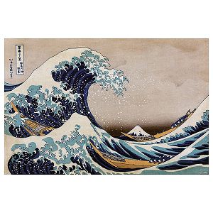 Poster 61Χ91.5cm JAPANESE ART Hokusai The Great Wave off Kanagawa