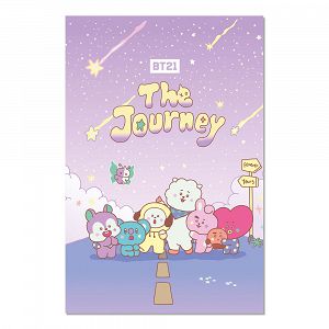 Αφίσα 61Χ91,5εκ. BT21 The Journey