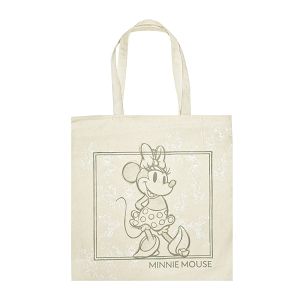 Totebag with Zipper DISNEY 100th Anniversary Minnie Mouse