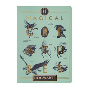 Notebook A5 HARRY POTTER Magical Creatures