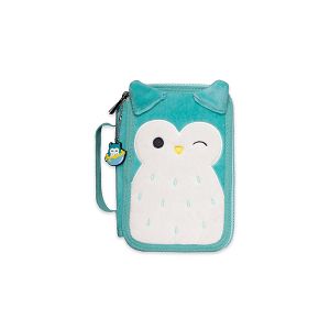 Pencil case SQUISHMALLOWS Winston the Teal Owl