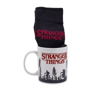 Mug and Socks STRANGER THINGS Logo
