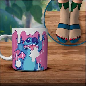 Set Mug 330ml & Socks DISNEY CLASSICS Lilo & Stitch