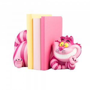 Σετ με 2 Βιβλιοστάτες DISNEY ALICE IN WONDERLAND CHESHIRE CAT