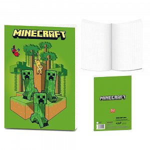 Τετράδιο Καρό A5 MINECRAFT Creepers