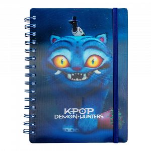 Τετράδιο Σπιράλ Α5 με Σκληρό Εξώφυλλο 3D K-POP DEMON HUNTERS Derpy