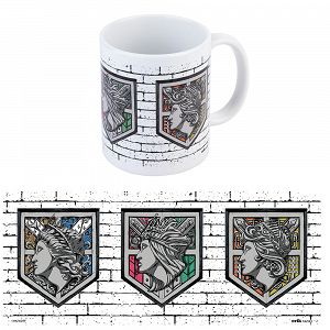 Mug 350ml ATTACK ON TITAN Wall Emblems (Anime Collection)