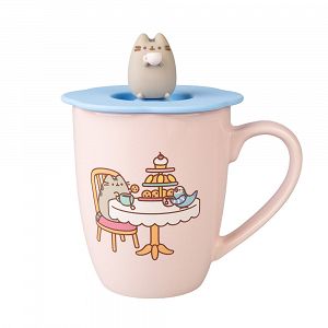 Premium Κούπα 350ml με Καπάκι PUSHEEN