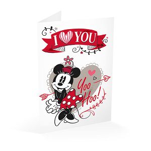 Greeting card DISNEY Minnie Love
