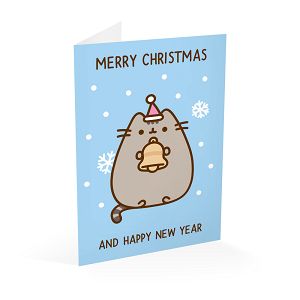 Greeting Card PUSHEEN Christmas 2