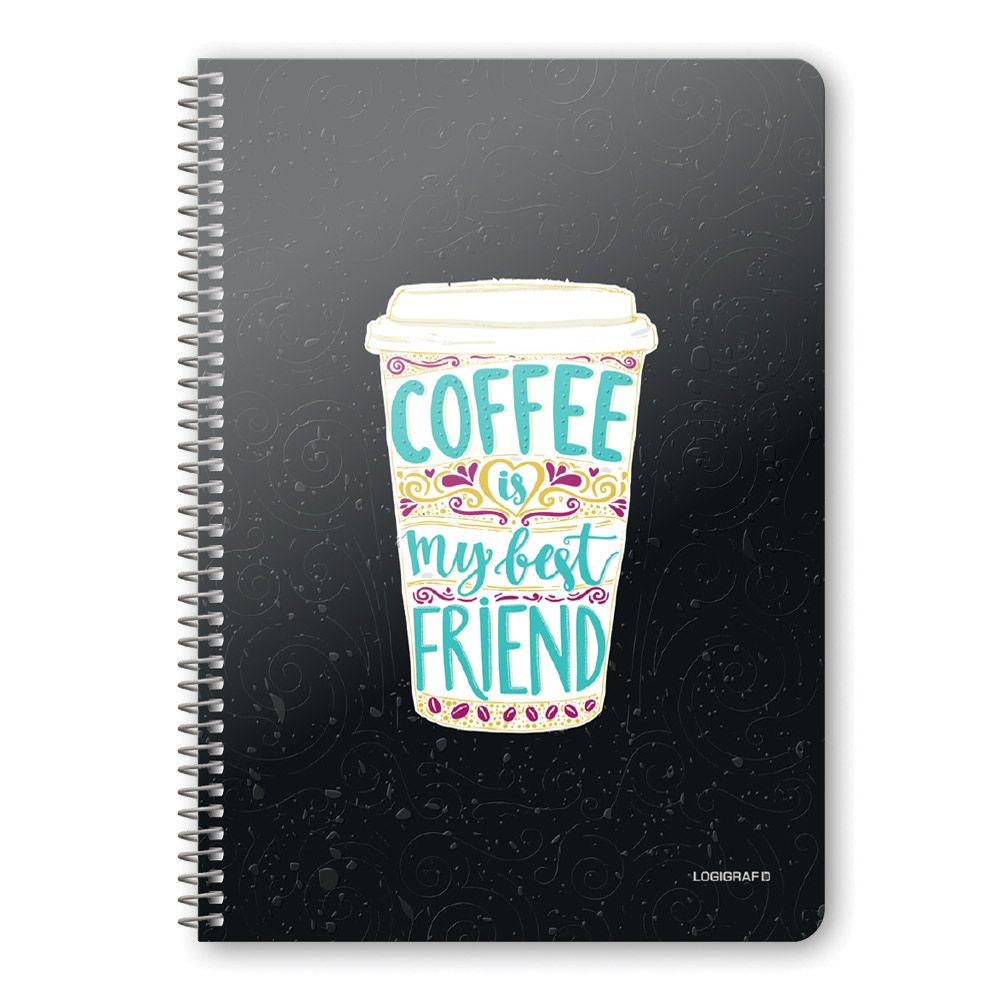 COFFEE Wirelock Notebook A4/21Χ29