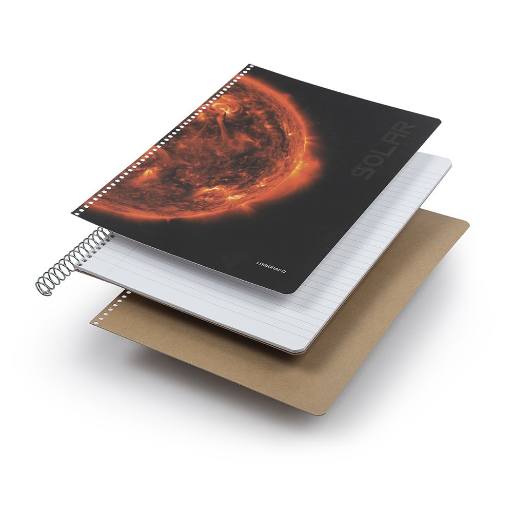 SOLAR Wirelock Notebook A4/21Χ29