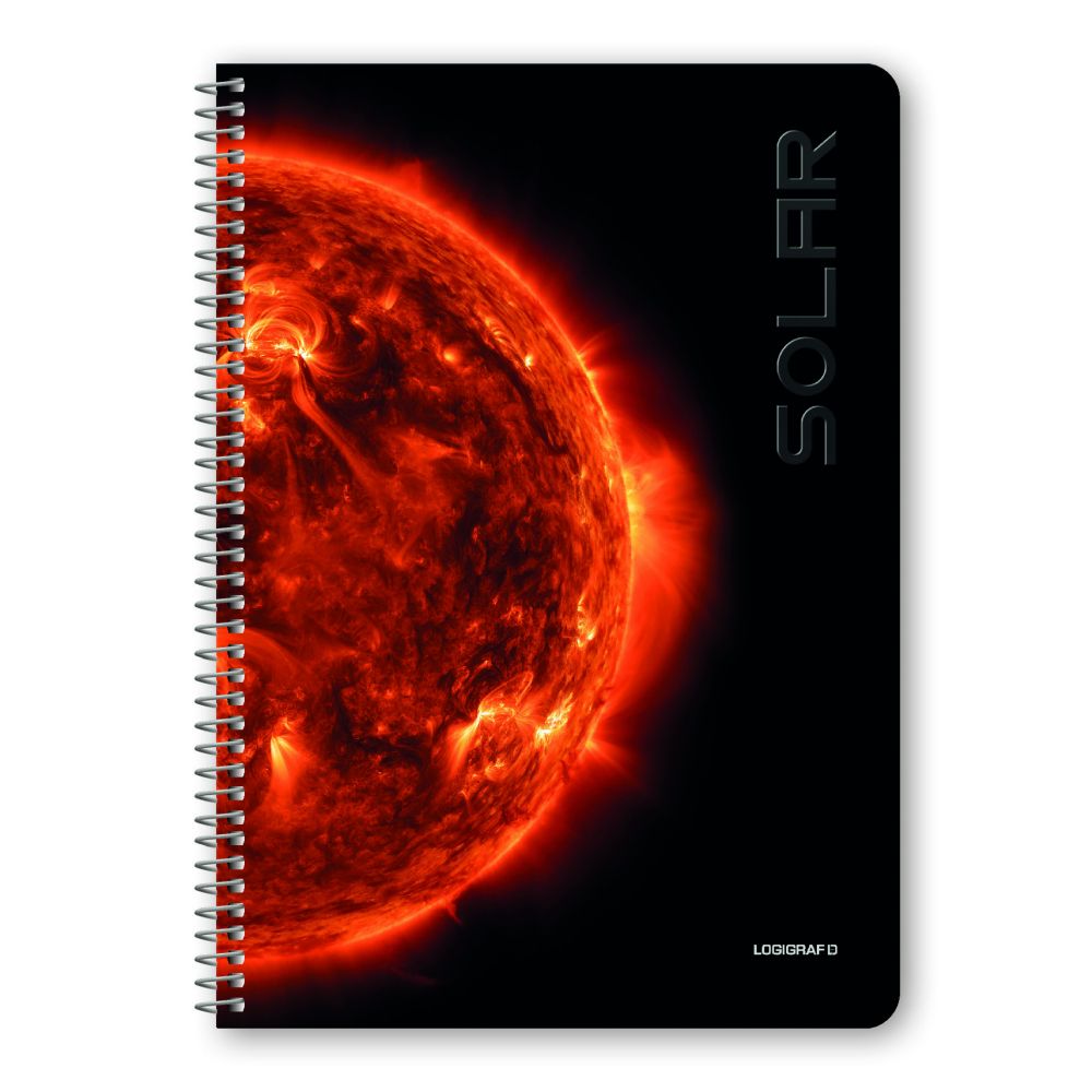 SOLAR Wirelock Notebook A4/21Χ29
