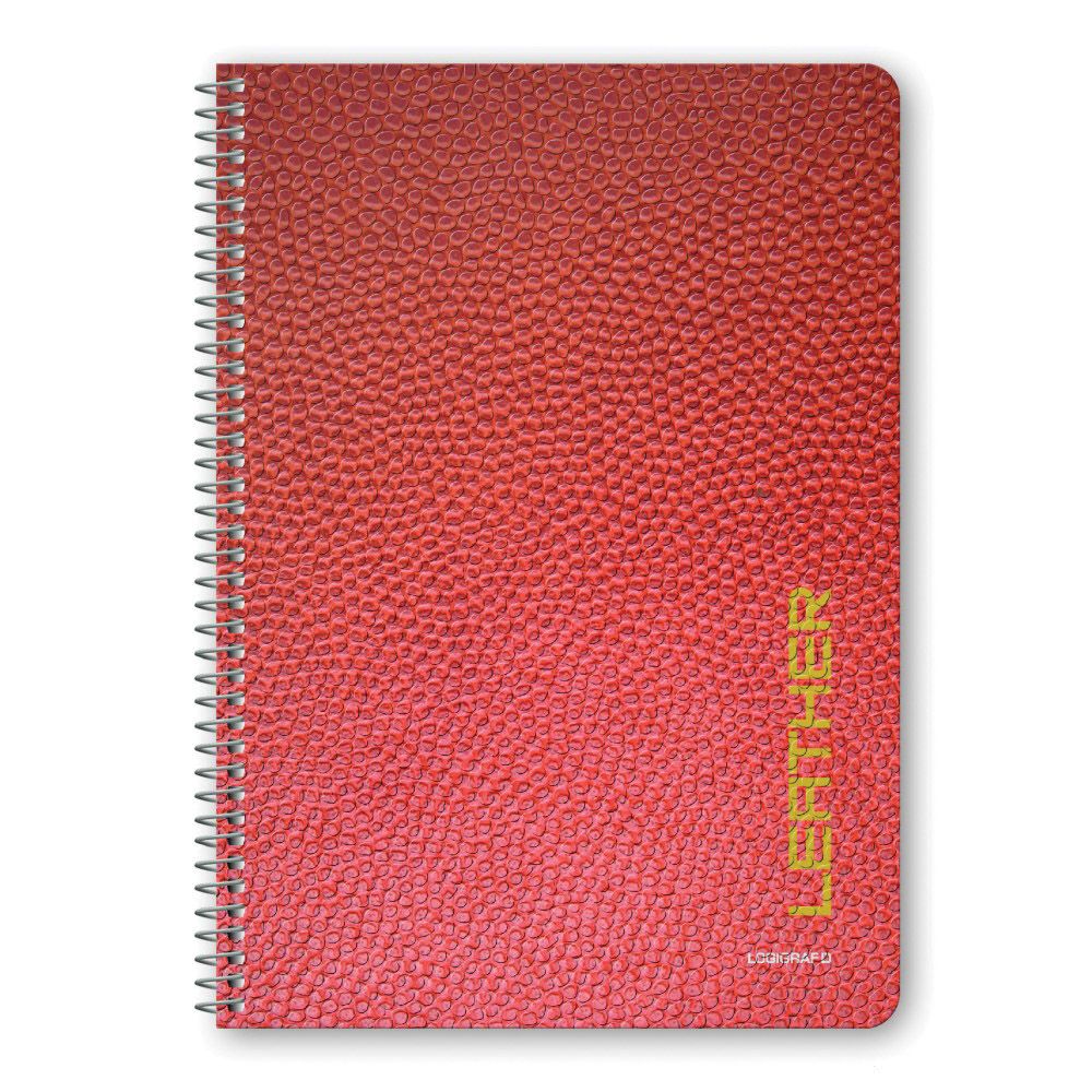 LEATHER Wirelock Notebook A4/21Χ29