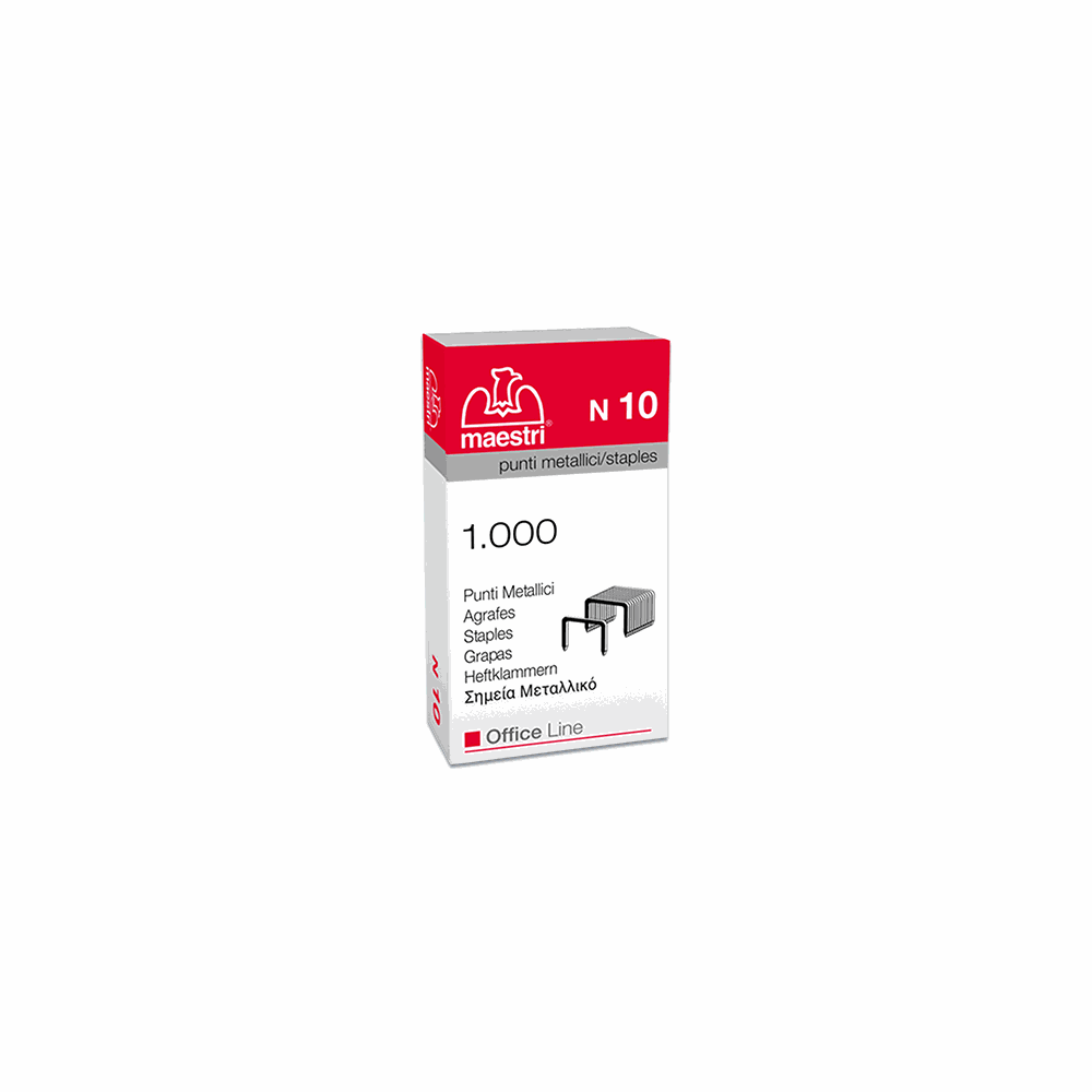 Refill Staples for Stapler Νο10 ROMA