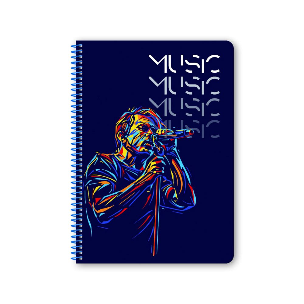 MUSIC Wirelock Notebook B5/17Χ25