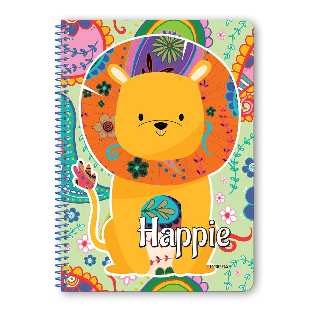 HAPPIE Wirelock Notebook Α4/21Χ29