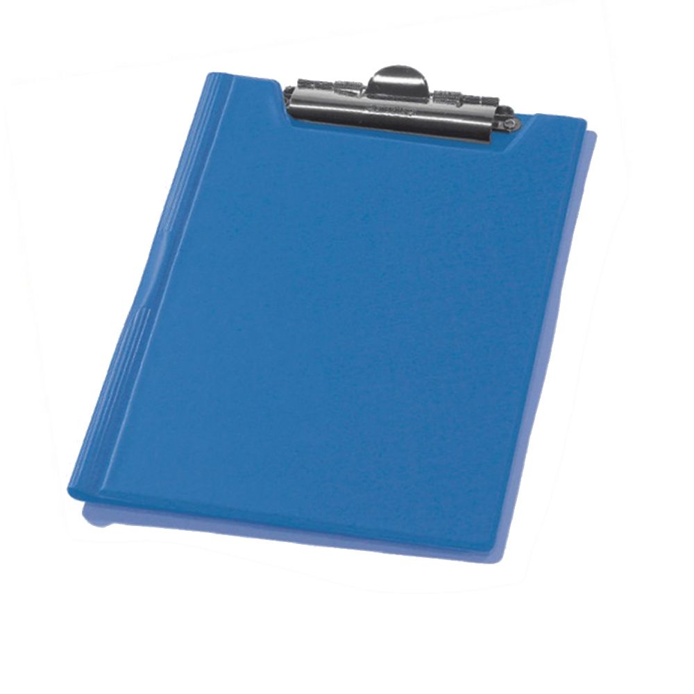 Dossier with Clip A4, light blue