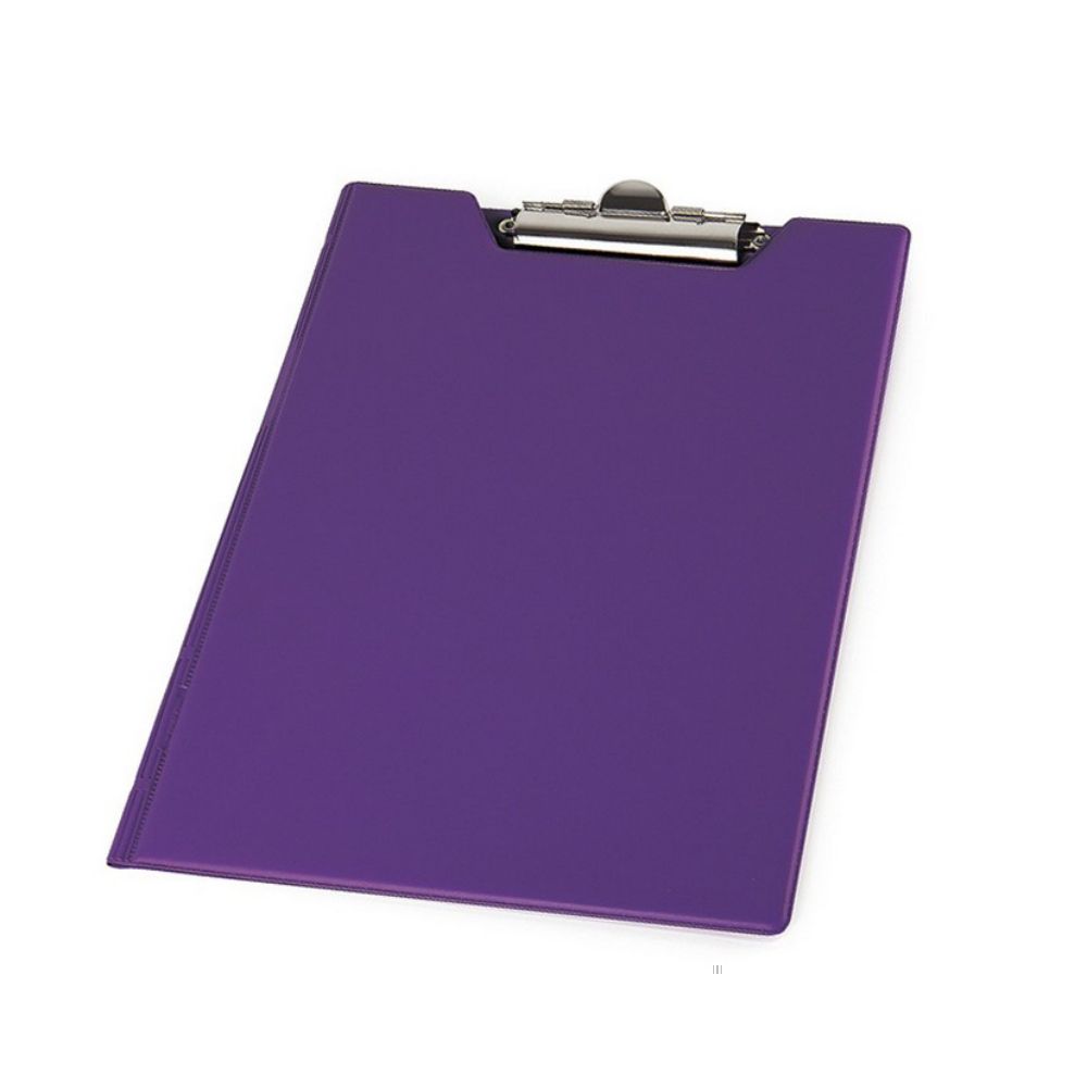 Dossier with Clip A4, purple