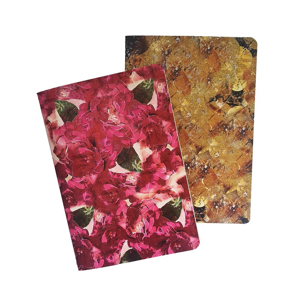 Loginotes PAPER LINE EXOTIC, A5/14X20 Gold Foil, 50 sheets (pack of 2)