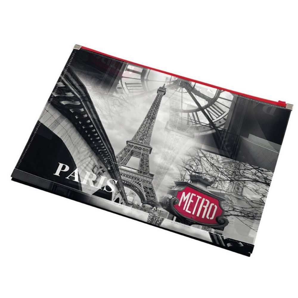 Φάκελος με Φερμουάρ A4 PP Παρίσι