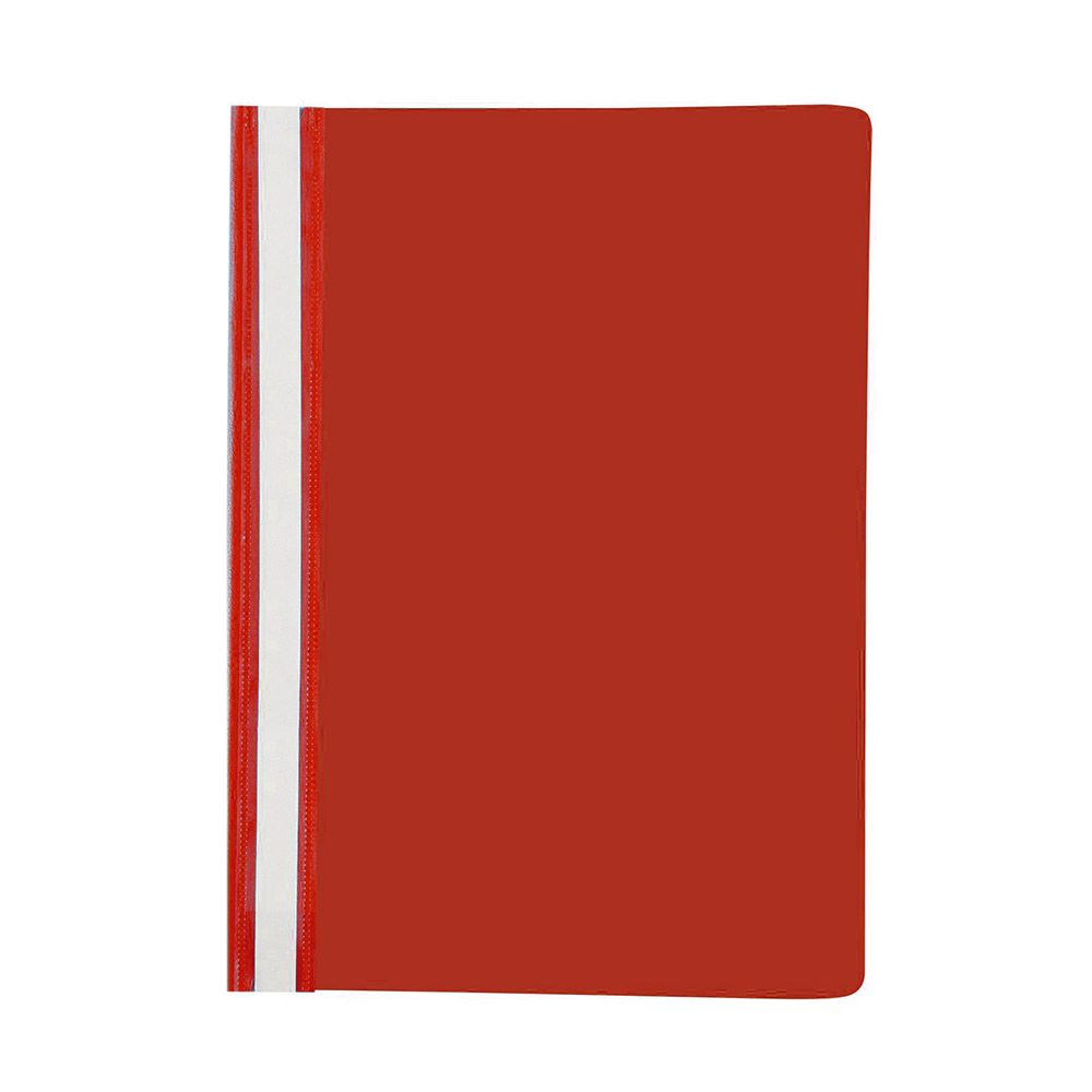 Ντοσιέ Έλασμα Α4, ΡΡ, συσκευασία 10τμχ, σε 8 χρώματα - Κόκκινο