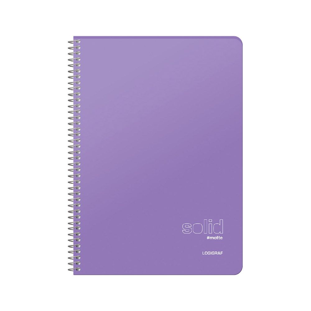 SOLID MATTE Wirelock Notebook B5/17Χ25