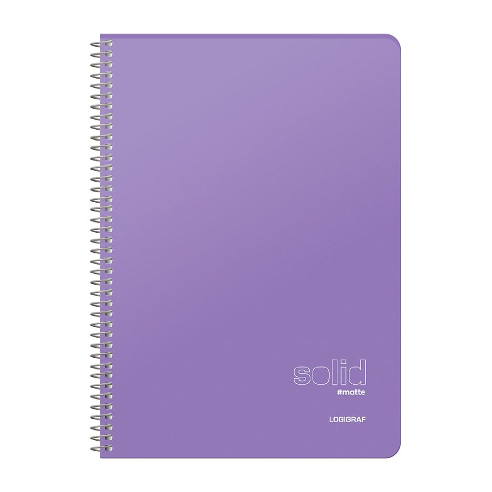 SOLID MATTE Wirelock Notebook Α4/21Χ29
